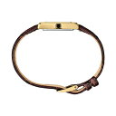 セイコー レディース 腕時計 アクセサリー Women's Essentials Brown Leather Strap Watch 19mm Gold