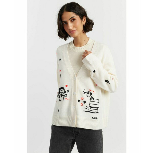 チンティアンドパーカー レディース ニット&セーター アウター Women's Wool Cashmere Peanuts Poker C..