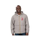 カールバンクス メンズ ジャケット&ブルゾン アウター Men's Gray Boston Red Sox Full-Zip Rain Jacket Gray