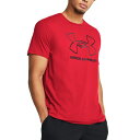 アンダーアーマー メンズ シャツ トップス Men's GL Foundation Logo Graphic T-Shirt Red/black