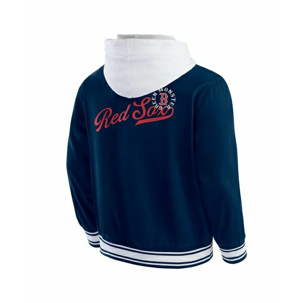 ファナティクス メンズ ジャケット＆ブルゾン アウター Darius Rucker Collection by Men's Navy Boston Red Sox Full-Snap Hooded Jacket Navy