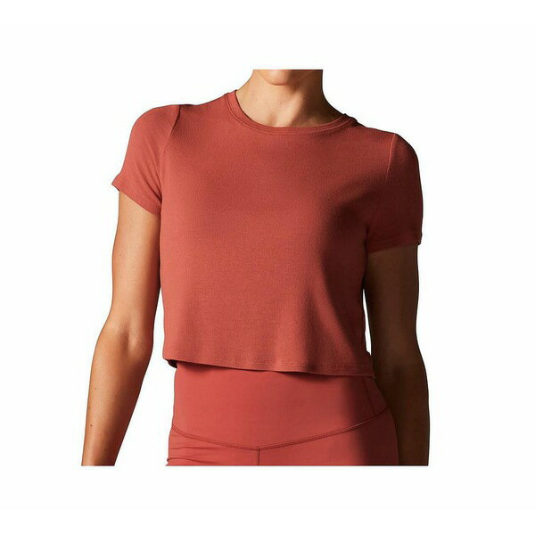 タヴィ レディース カットソー トップス Women's Ribbed Tee Spice