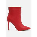 ロンンドンラグ レディース ブーツ シューズ hazel elegant comfortable boots for women Red
