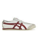 ASICS アシックス メンズ スニーカー 【Onitsuka Tiger Mexico 66】 サイズ US_8.5(26.5cm) White Burgundy