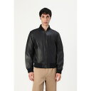 ベルスタッフ メンズ サンダル シューズ MARKER JACKET - Leather jacket - black