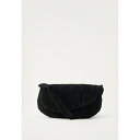 コリーナ ストラーダ レディース ショルダーバッグ バッグ PLEATED CATERPILLAR BAG - Across body bag - black