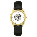 W[fB Y rv ANZT[ Georgetown Hoyas Team Logo Leather Wristwatch -