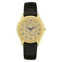 W[fB Y rv ANZT[ Oakland Golden Grizzlies Medallion Leather Wristwatch -