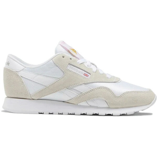 Reebok リーボック レディース スニーカー 【Reebok Classic Nylon】 サイズ US_6W(23cm) White Light Grey (Women's) 1