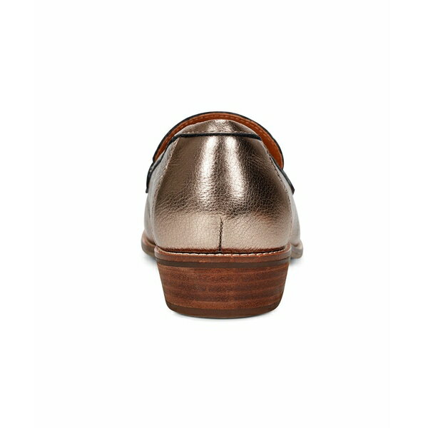 アース レディース スリッポン・ローファー シューズ Women's Edith Woven Slip-On Loafers Rose Gold Leather 3