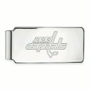 SA[g Y z ANZT[ Washington Capitals Money Clip Silver