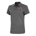 アンティグア レディース ポロシャツ トップス Washington Wizards Antigua Women's Motivated Polo Heather Black