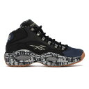 Reebok リーボック メンズ スニーカー 【Reebok Question Mid Iverson Classic】 サイズ US_8.5(26.5cm) Black/Collegiate Navy-Solid Grey