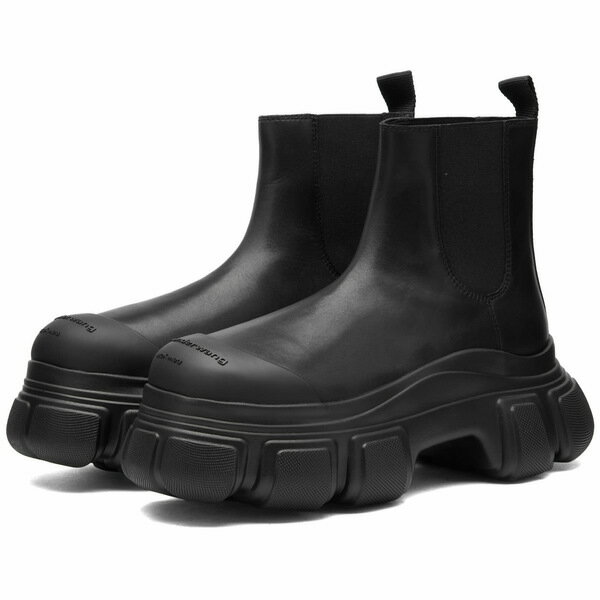 アレキサンダーワン サイドゴアブーツ レディース アレキサンダーワン レディース ブーツ シューズ Alexander Wang Storm Chelsea Boots Black