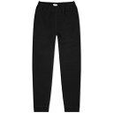 サンスペル メンズ カジュアルパンツ ボトムス Sunspel Loopback Sweat Pant Black