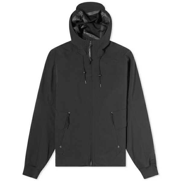 ԡѥˡ  㥱åȡ֥륾  C.P. Company Metroshell Hooded Jacket Black
