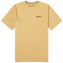 パタゴニア パタゴニア メンズ Tシャツ トップス Patagonia P-6 Mission Organic T-Shirt Brown