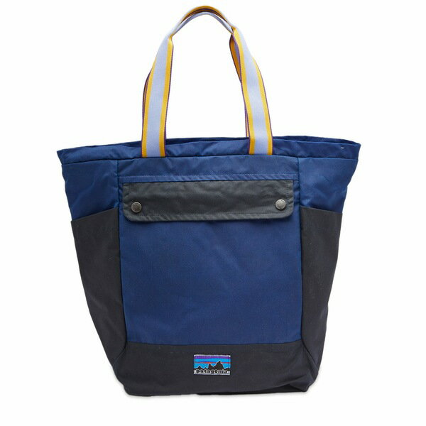 パタゴニア パタゴニア メンズ トートバッグ バッグ Patagonia 50th Anniversary Waxed Canvas Tote Pack Blue