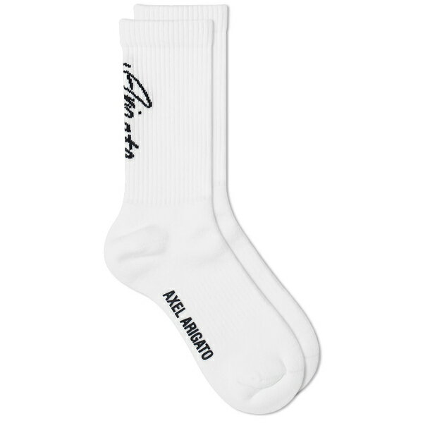 楽天astyアクセルアリガト レディース 靴下 アンダーウェア Axel Arigato Soho Sports Socks White