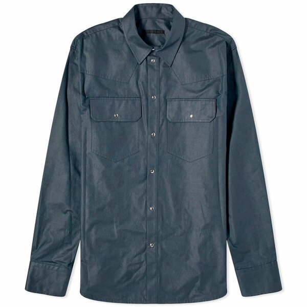 ヘルムート ラング メンズ シャツ トップス Helmut Lang Classic Western Shirt Grey