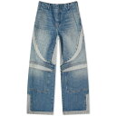 アミリ レディース カジュアルパンツ ボトムス AMIRI Baggy Motocross Pant Blue