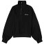 ѡࡦ󥸥륹  ѡåȥ  Palm Angels Embroidered Logo Quarter Zip Black