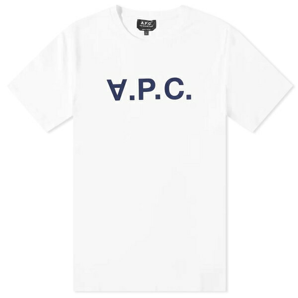 ڡ  T ȥåץ A.P.C. VPC Logo T-Shirt White