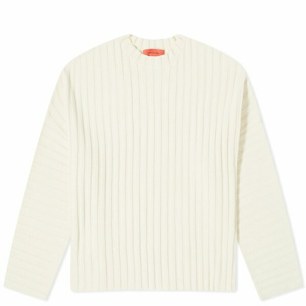 å ǥ ˥å&  Eckhaus Latta Keyboard Knitted Jumper Neutrals