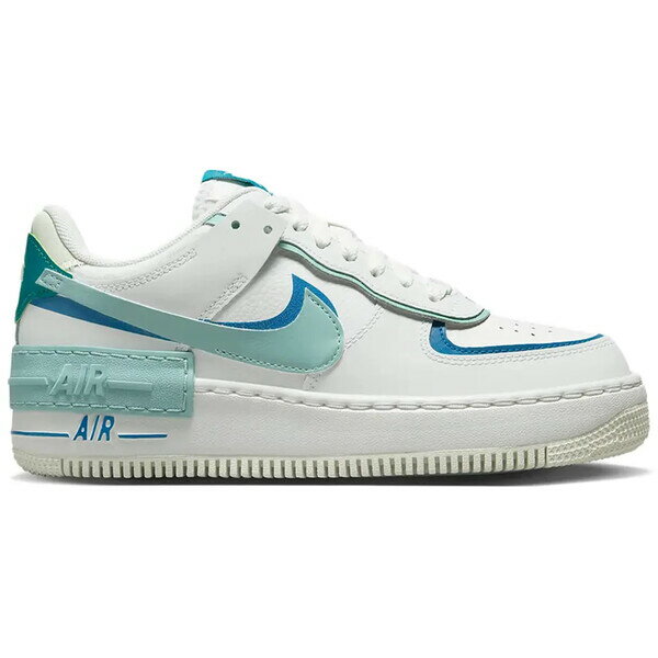 Nike ナイキ レディース スニーカー 【Nike Air Force 1 Low Shadow】 サイズ US_7.5W(24.5cm) White Blue Whisper