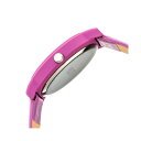 N fB[X rv ANZT[ Unisex Vivid Fuchsia Leatherette Strap Watch 36mm Fuchsia