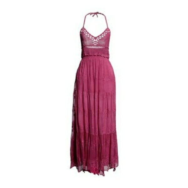 【送料無料】 ゲス レディース ワンピース トップス Maxi dresses Pink