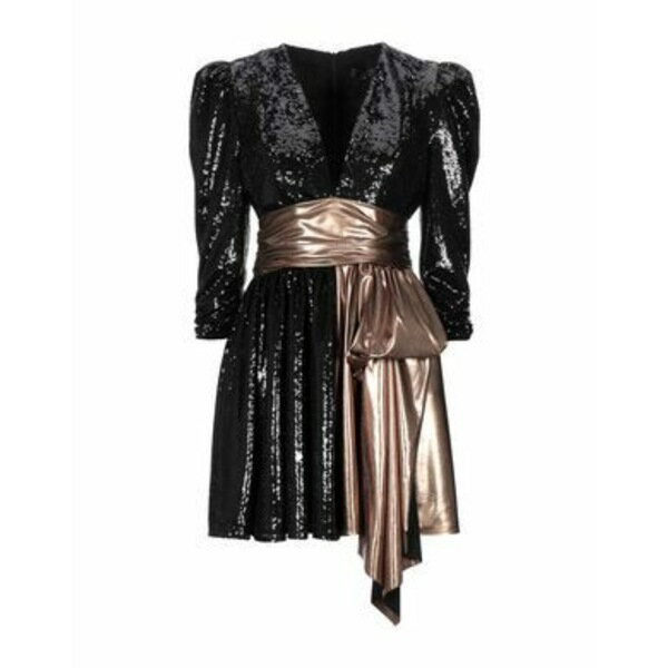 【送料無料】 バビロン レディース ワンピース トップス Mini dresses Black