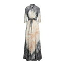 【送料無料】 ガブリエラ ハースト レディース ワンピース トップス Maxi dresses Grey