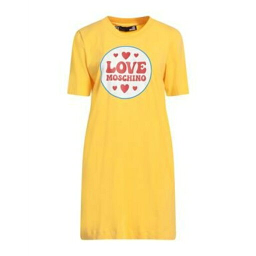 【送料無料】 モスキーノ レディース ワンピース トップス Mini dresses Yellow 【送料無料】 モスキーノ レディース ワンピース トップス Mini dresses Yellow