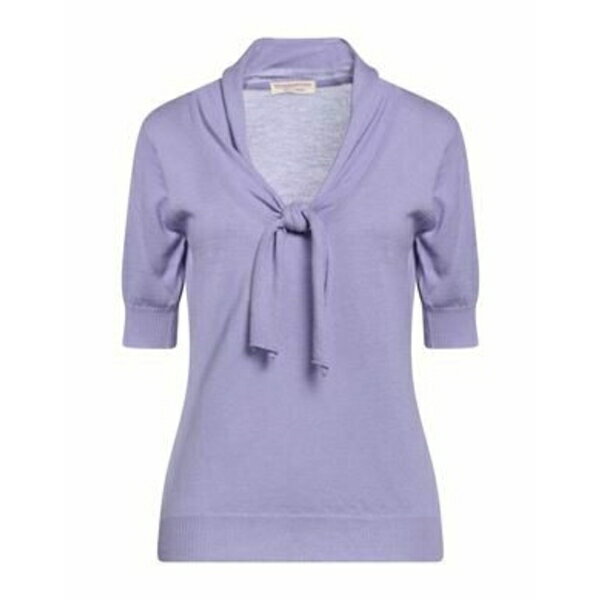 【送料無料】 ロッソピューロ レディース ニット&セーター アウター Sweaters Purple