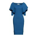 【送料無料】 チアラ・ボニ・プティ・ローブ レディース ワンピース トップス Midi dresses Blue