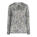 【送料無料】 キャリバン レディース Tシャツ トップス Tops Grey(4)