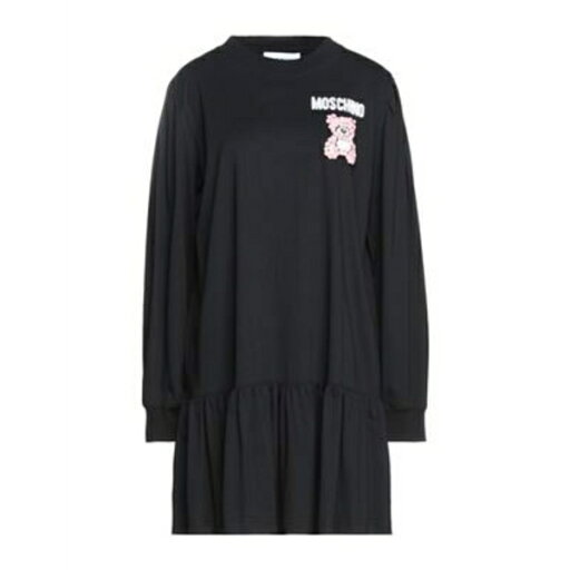 【送料無料】 モスキーノ レディース ワンピース トップス Mini dresses Black 【送料無料】 モスキーノ レディース ワンピース トップス Mini dresses Black