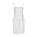 【送料無料】 ピンコ レディース ワンピース トップス Midi dresses White