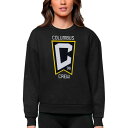 AeBOA fB[X p[J[EXEFbgVc AE^[ Columbus Crew Antigua Women's Team Logo Victory Pullover Sweatshirt Black