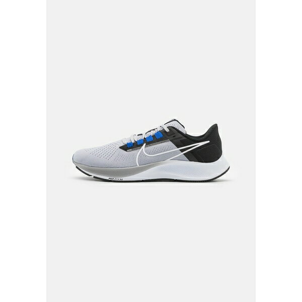 ナイキ メンズ ランニング スポーツ AIR ZOOM PEGASUS 38 - Neutral running shoes - wolf grey/white/black/hyper royal/particle grey