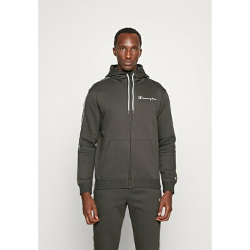 チャンピオン メンズ カーディガン アウター HOODED FULL ZIP - Zip-up sweatshirt - grey