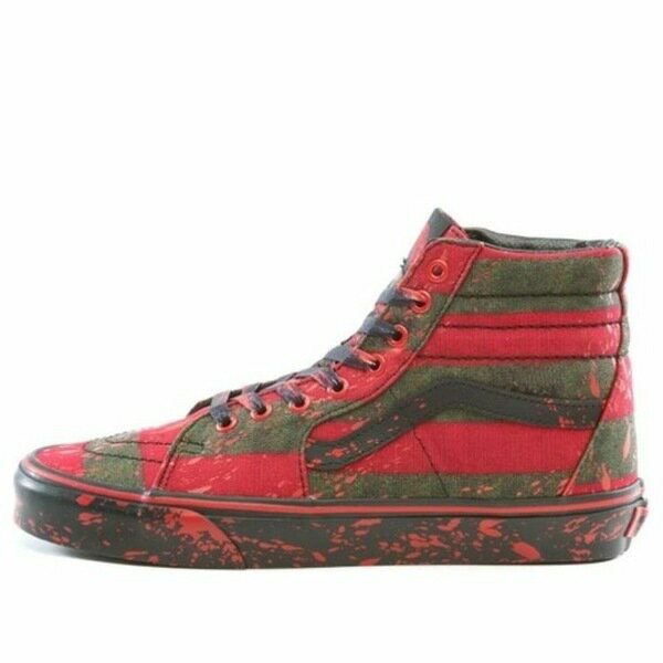 楽天astyVans バンズ メンズ スニーカー 【Vans House of Terror x SK8-HI 'The Nightmare on Elm Street' VN0A4U3CZV1】 サイズ US_5.5（23.5cm）