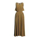 マニラグレース レディース ワンピース トップス Long dresses Military green