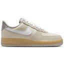 Nike ナイキ レディース スニーカー 【Nike Air Force 1 Low '07 Suede Canvas Khaki (Women's)】 サイズ US_9(26.0cm) Light Khaki/Gum Yellow/College Grey/White(4)