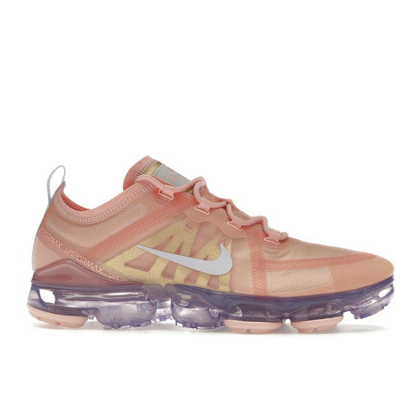 Nike ナイキ レディース スニーカー 【Nike Air VaporMax 2019 Bleached Coral (Women's)】 サイズ US_7(24.0cm) Bleached Coral/Amethyst Tint 2