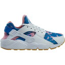 Nike ナイキ レディース スニーカー 【Nike Air Huarache Run Print】 サイズ US_6.5W(23.5cm) White Blue Nebula-Blue Nebula (Women 039 s)