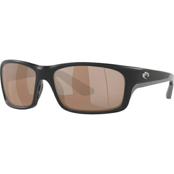 コスタデルマール レディース サングラス＆アイウェア アクセサリー Costa Del Mar Jose Pro Polarized Sunglasses Matte Black/Copper Silver