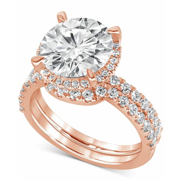 Хå꡼ߥ奫 ǥ  ꡼ Certified Lab Grown Diamond Bridal Set (5 ct. t.w.) in 14k Gold Rose Gold