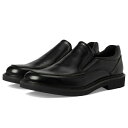 エコー メンズ スリッポン・ローファー シューズ London Apron Toe Slip-On Black